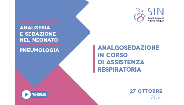 Analgosedazione in corso di Assistenza respiratoria